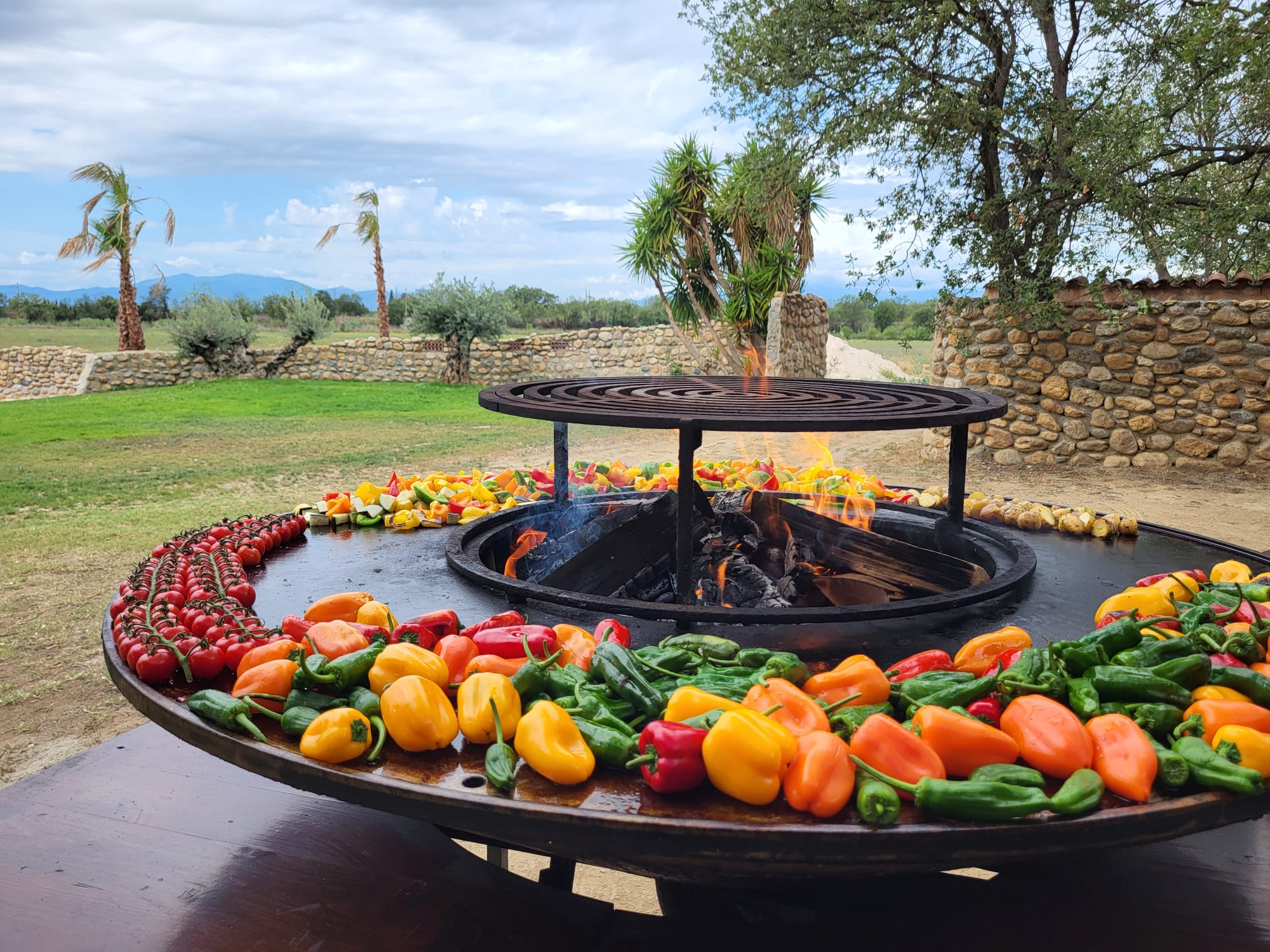 Légumes de soleil au brasero by Braises et Copains